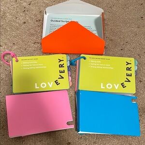Lovevery sibling course pack - cards and guides